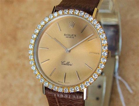 rolex geneve cellini stainless steel